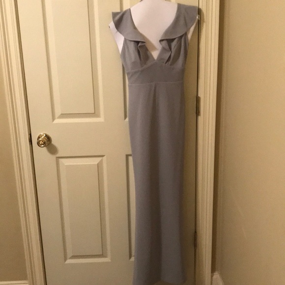 Lulus Light Grey Formal Dress - Picture 2 of 6